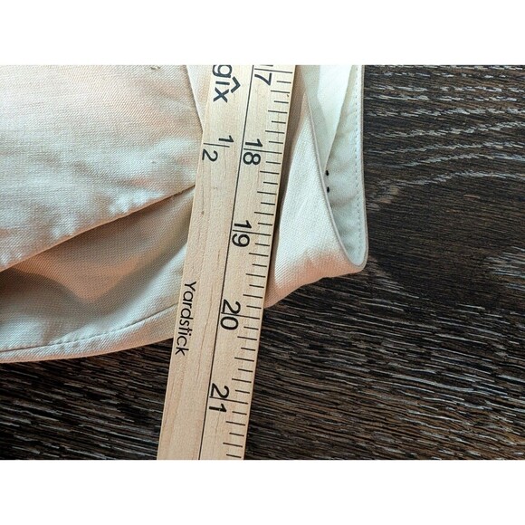 Talbots Signature Pants Womens 4 Tan Beige Slim Ankle Classic Fit Slacks 182 - Picture 6 of 6